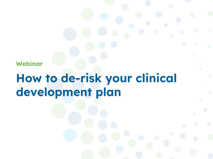 Clinical development plan